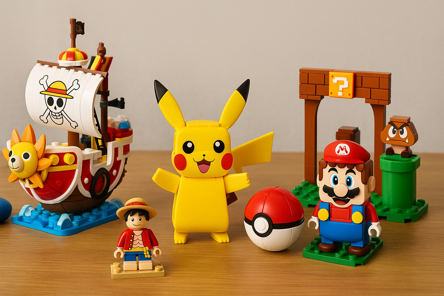 Illustration : Pourquoi les collaborations LEGO avec One Piece, Pokémon, Dragon Ball...