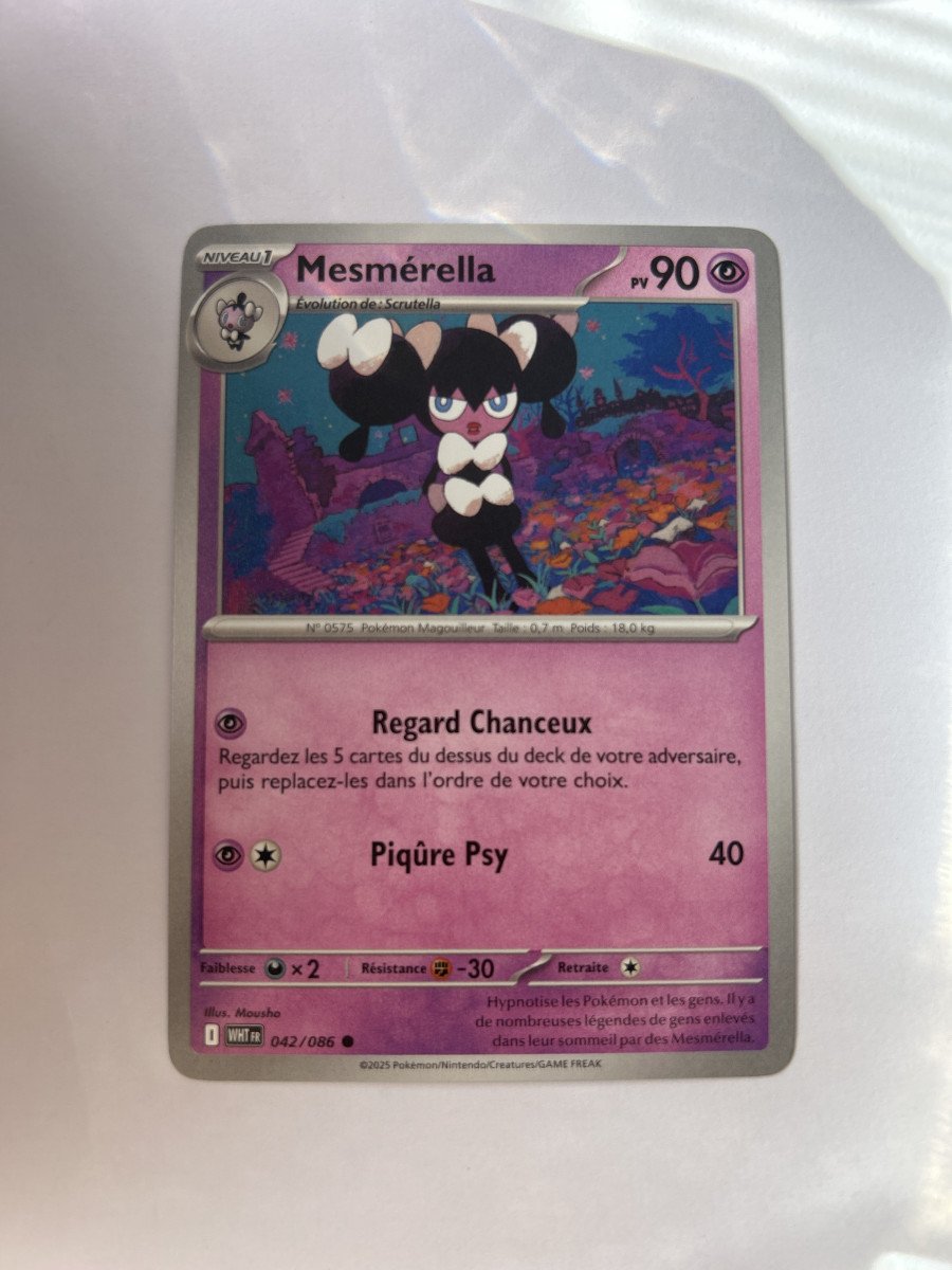 Mesmérella 42/86 Flamme blanche