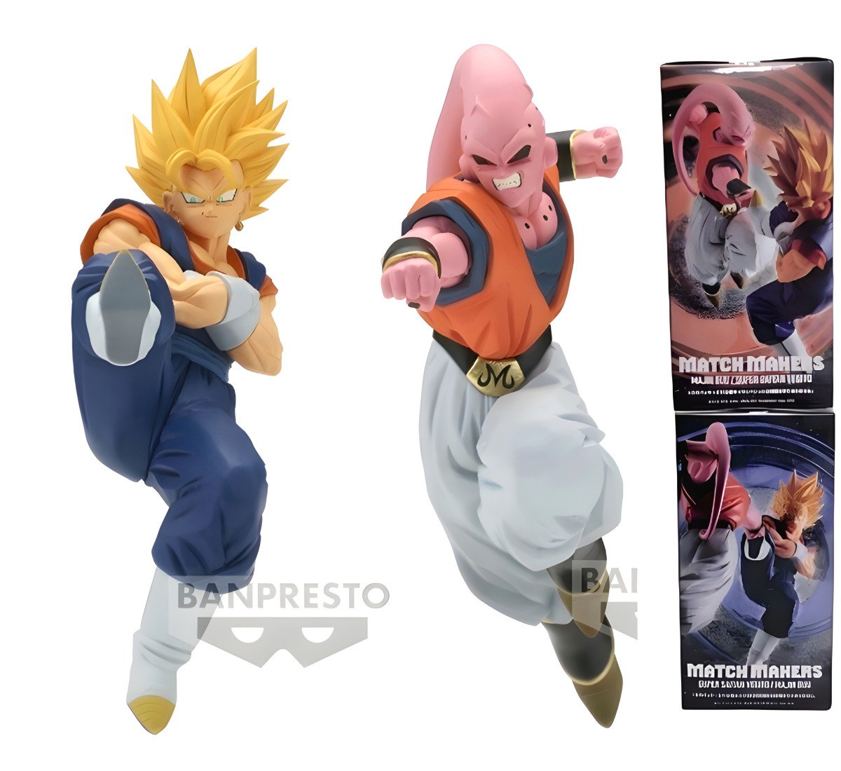 Figurines Dragon Ball Z Vegito / Vegetto & Majin Buu Match Makers