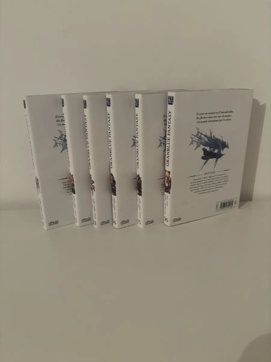 Granblue Fantasy - Tomes 1 à 6 - Édition Pika - Shonen - Bon état