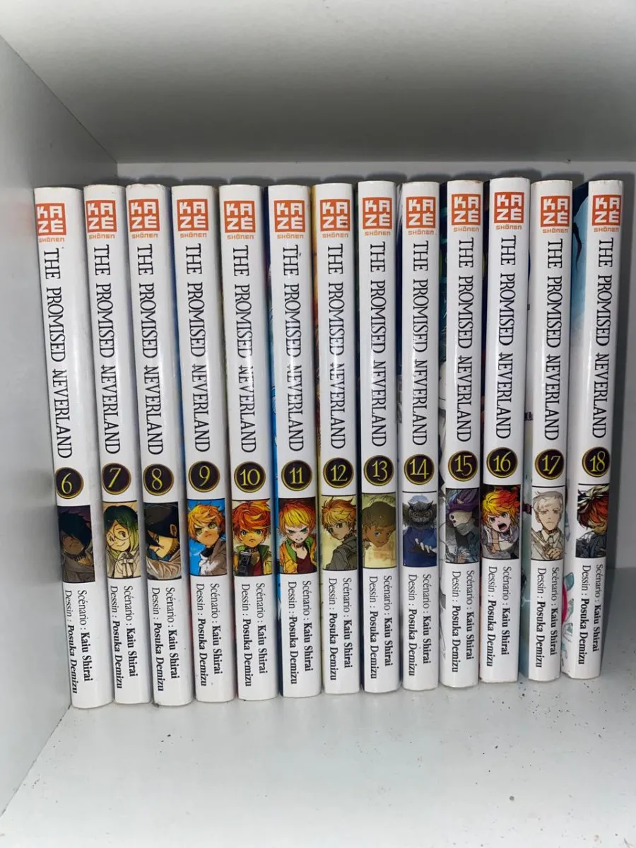 Lot tome 6-18 manga The Promised Neverland
