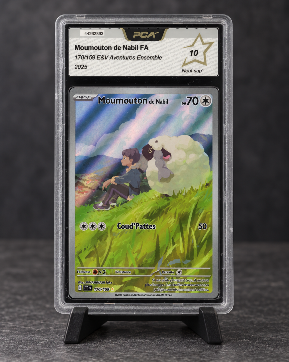 Carte Pokémon Momouton de Nabil PCA 10 FR 170/159