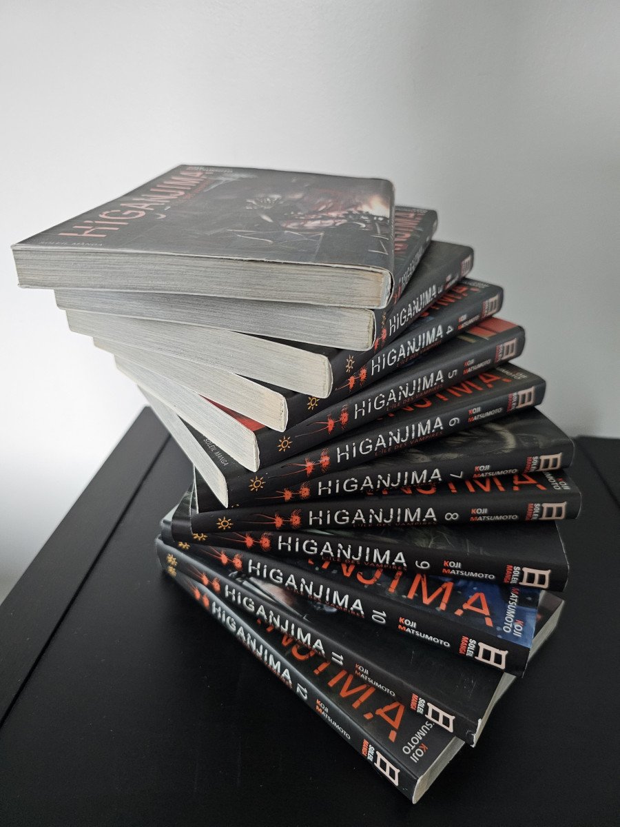 🔥Manga OOP - Higanjima : L'Île des Vampires (Tomes 1 à 12) - Très Bon État - 1e Édition