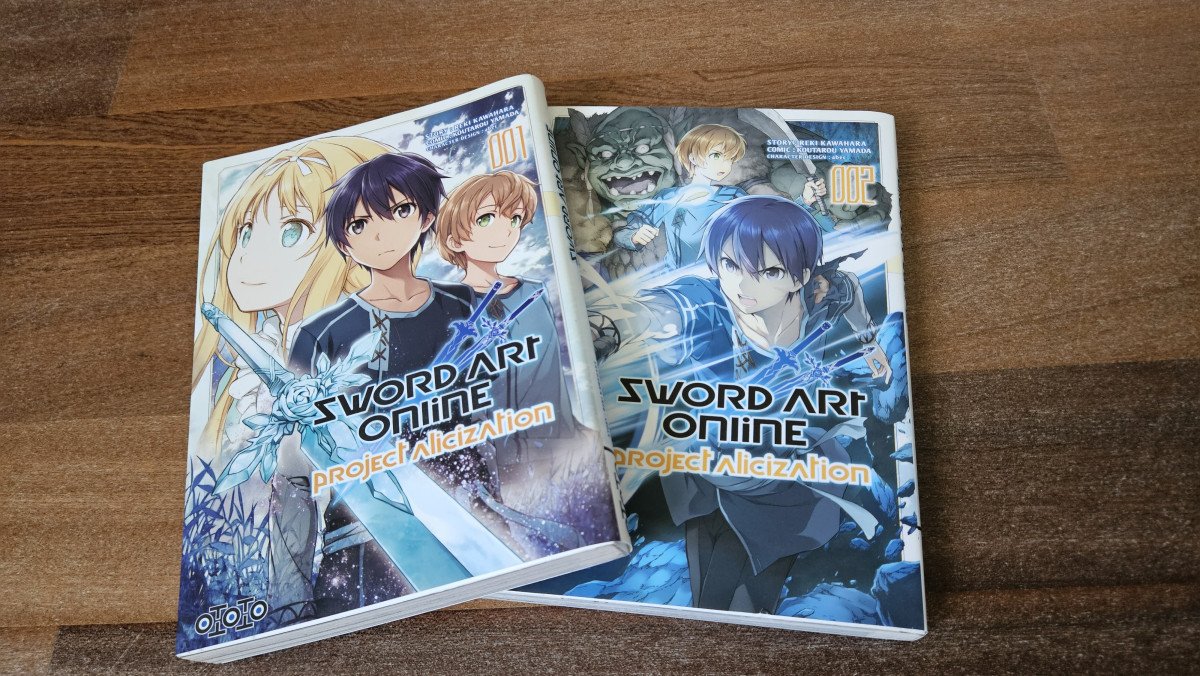 "Sword Art Online Project Alicization" Tome 1 et 2