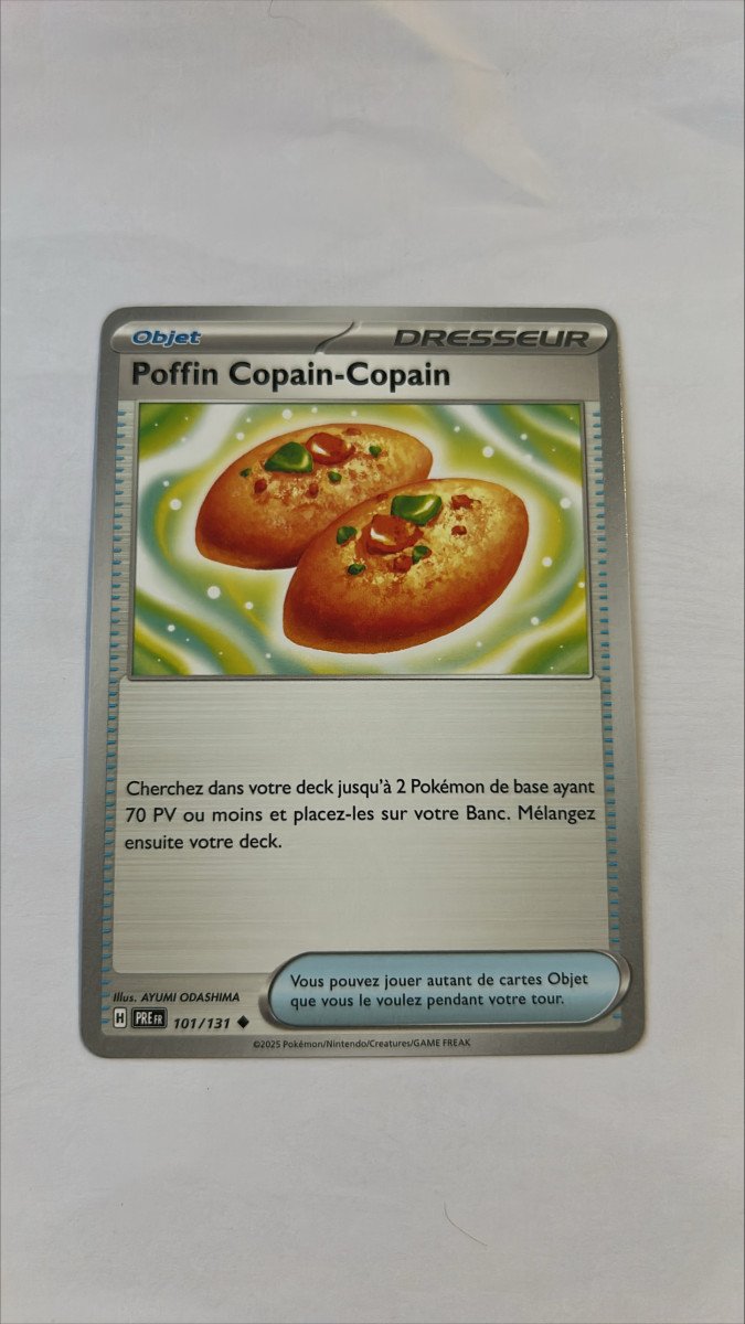 Poffin Copain-Copain 10/131 Evolutions prismatiques