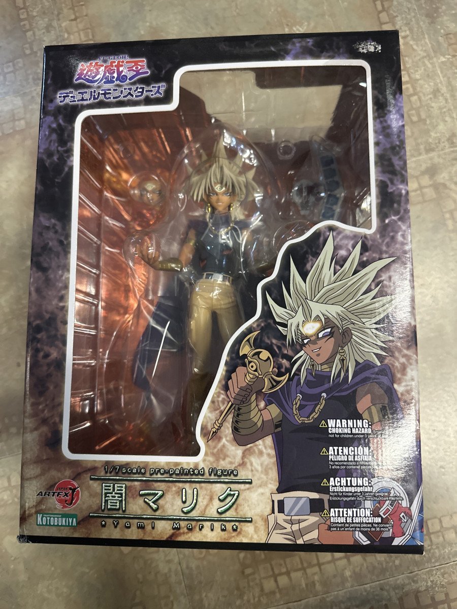 Boîte figurine Yu hi  oh !Yamina marik artfx neuf