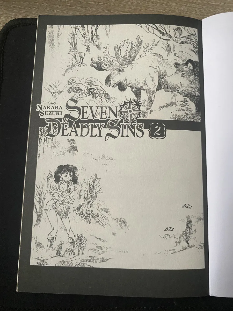 Manga Seven Deadly Sins 2