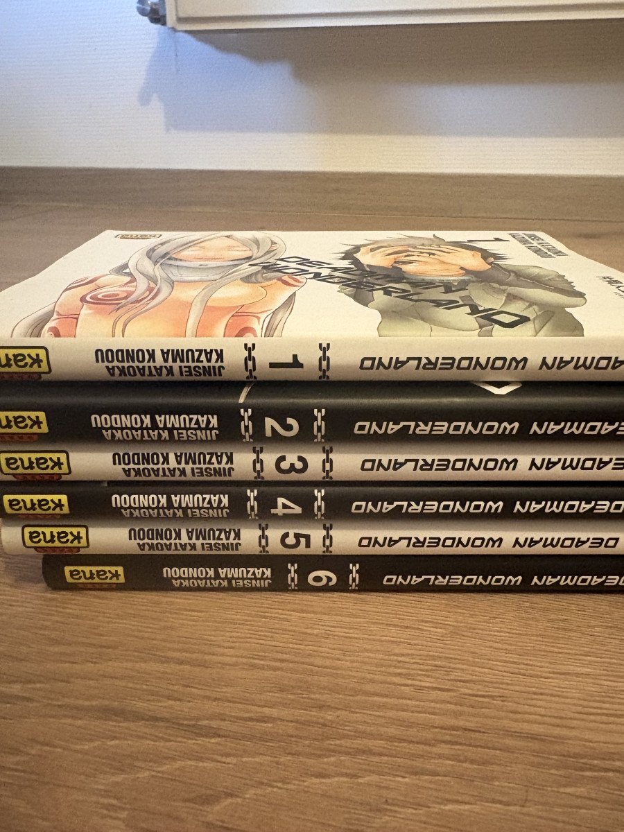 Mangas deadman wonderland tome 1 a 6