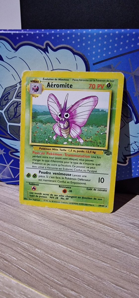 Carte Pokémon Aéromite Jungle