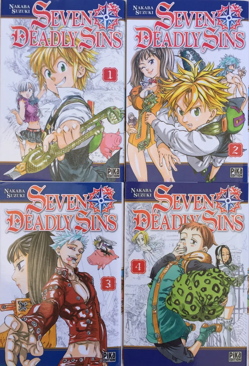 Manga Shonen Collection Seven Deadly Sins Pika