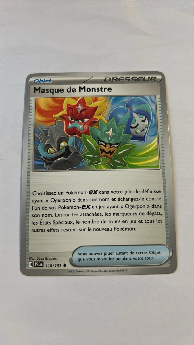 Masque de monstre 118/131 Evolutions prismatiques