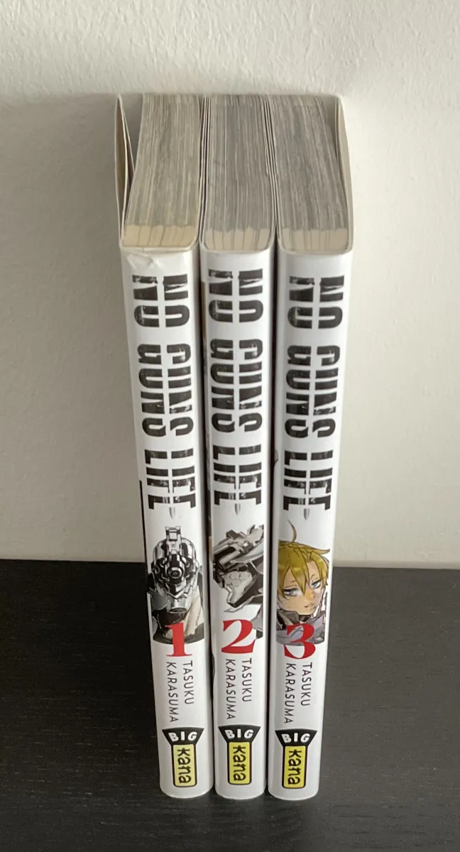 No Guns Life tomes 1 à 3