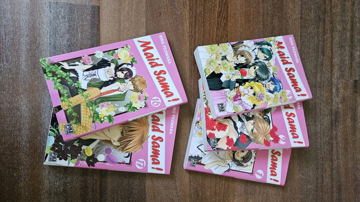 "Maid Sama" Tome 1,2,3 et 16,17