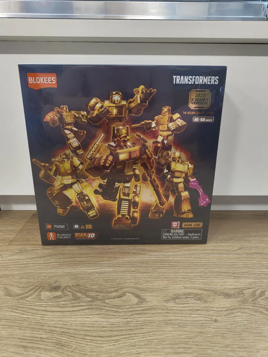 TRANSFORMERS - Golden Version - Model Kit Blokees Coffret 6 pc