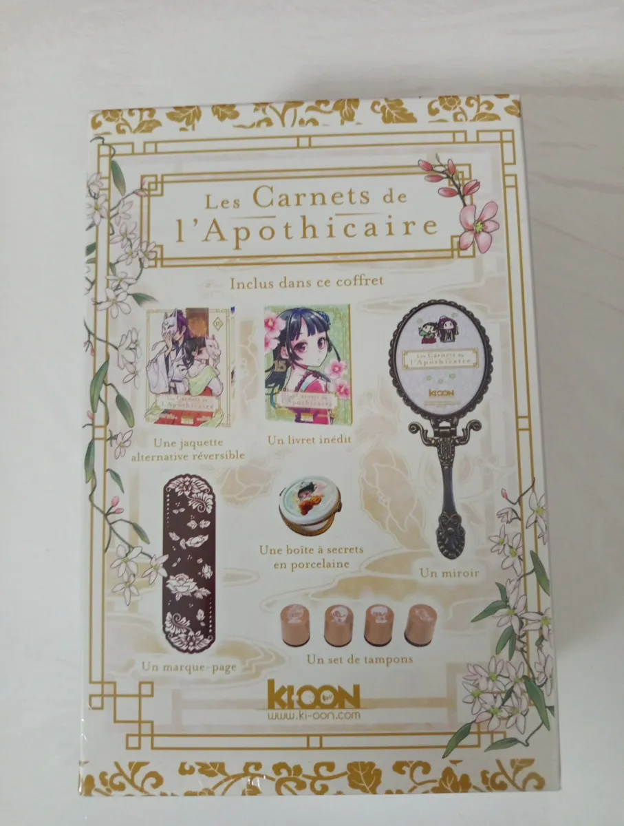 Les carnets de l'apothicaire tome 15 édition collector