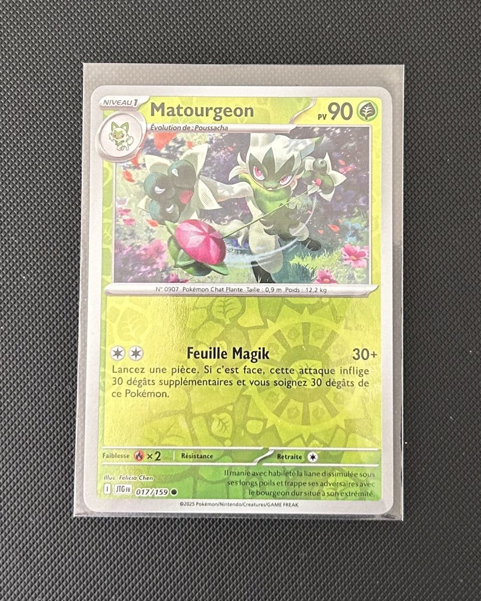 Carte Pokémon - Matourgeon 17/159 - Reverse - Aventure Ensemble