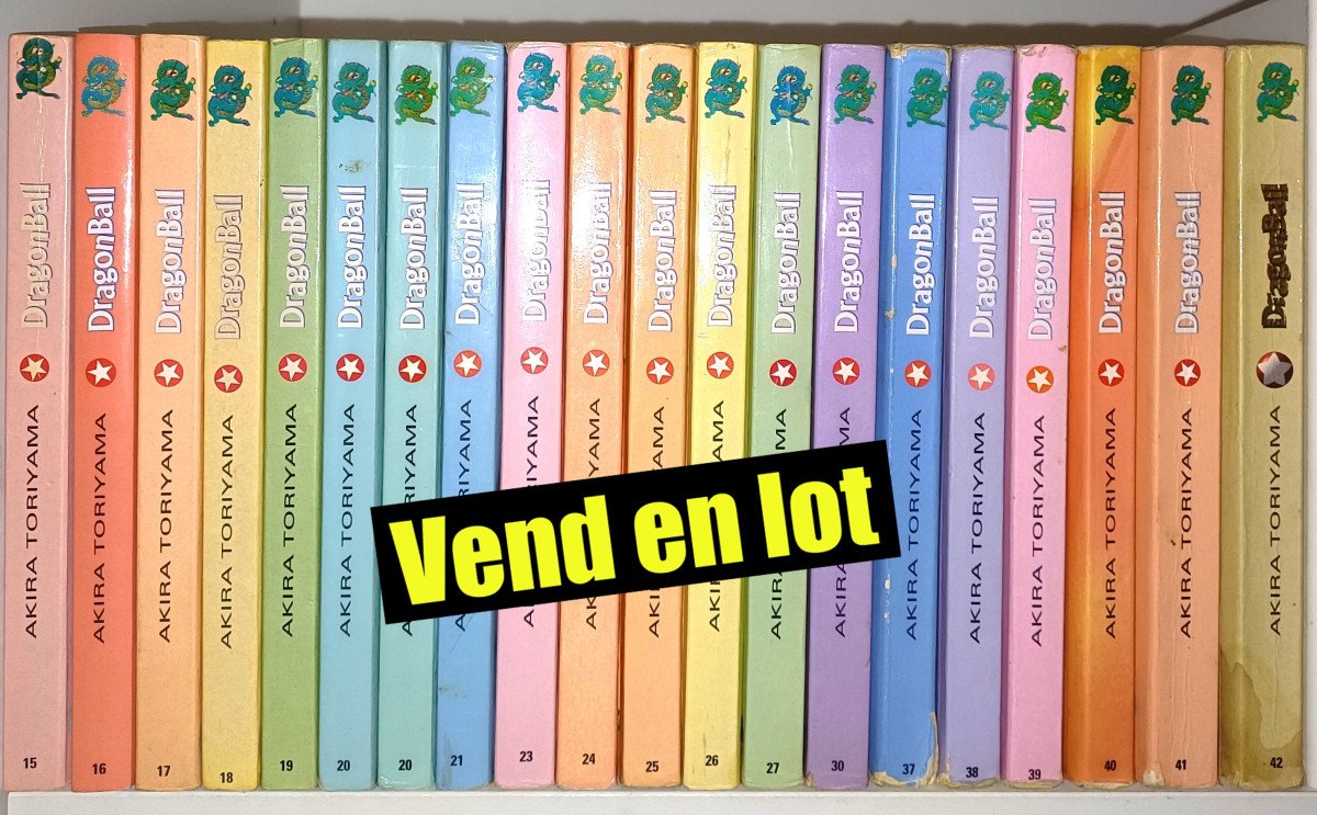 Dragon Ball : 20 tomes (sur 42)