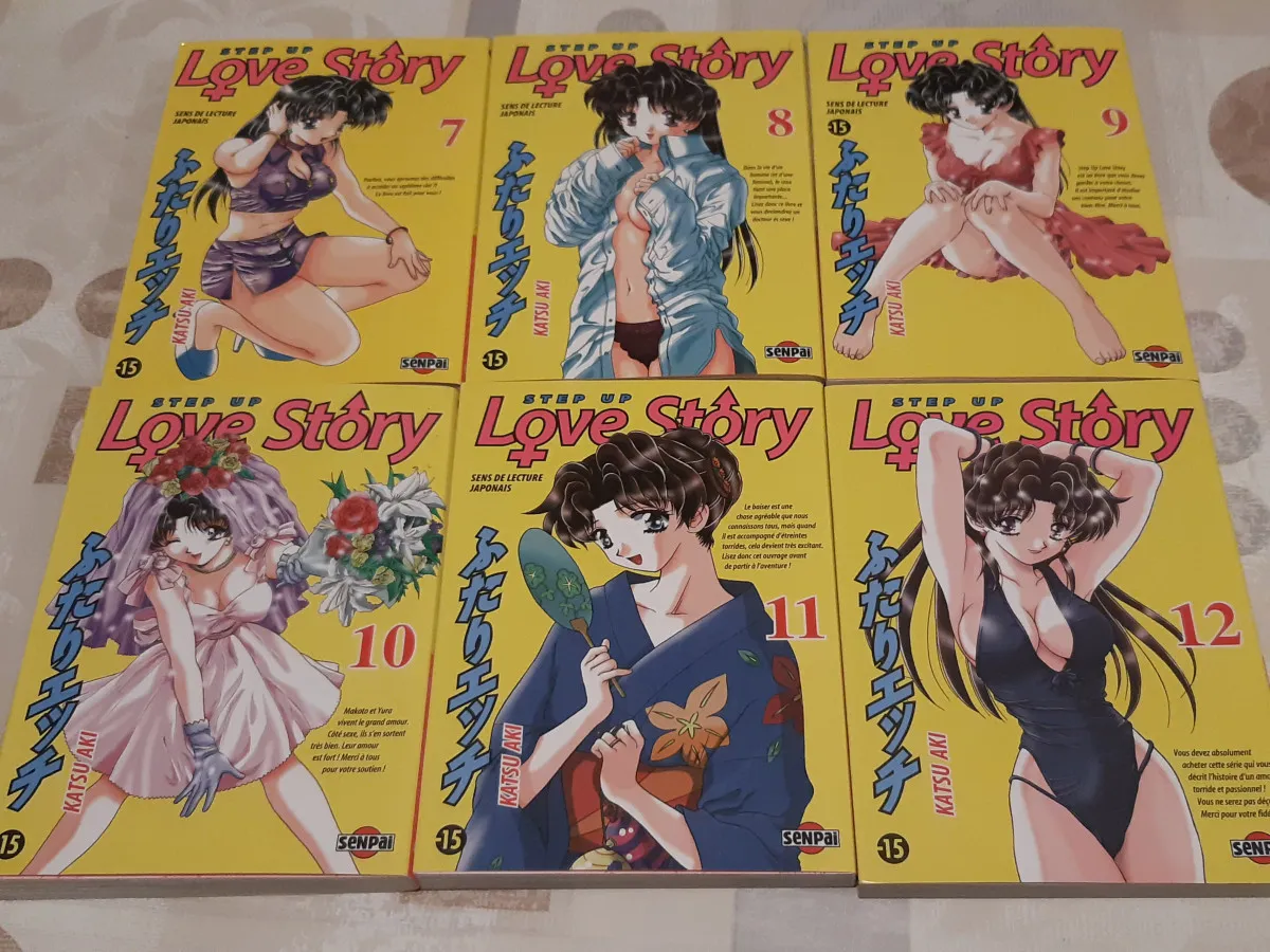 Lot 18 mangas - Step up love story - tomes 1 à 18
