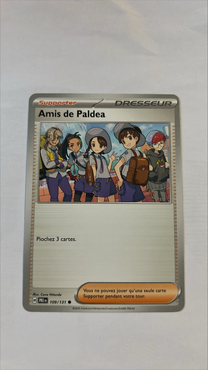Amis de paldea 109/131 Evolutions prismatiques