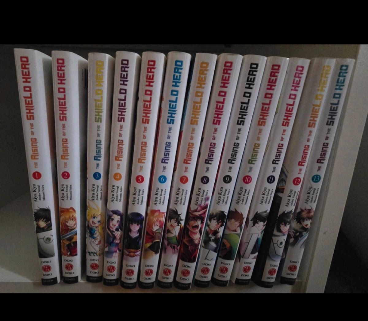 The rising of the shield hero tomes 1 à 13
