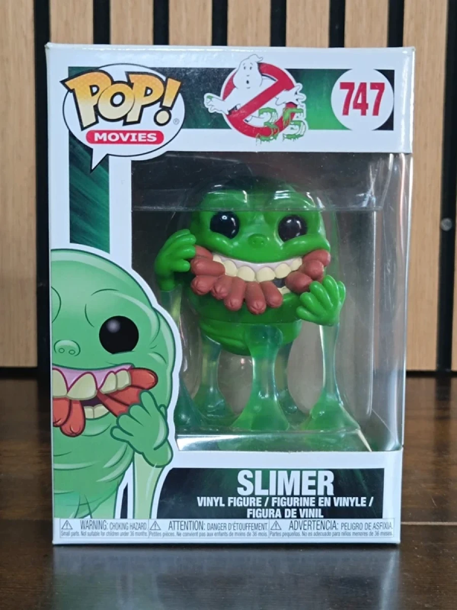 Funko Pop Slimer 747 Ghostbusters SOS Fantômes – 35e anniversaire avec boîte