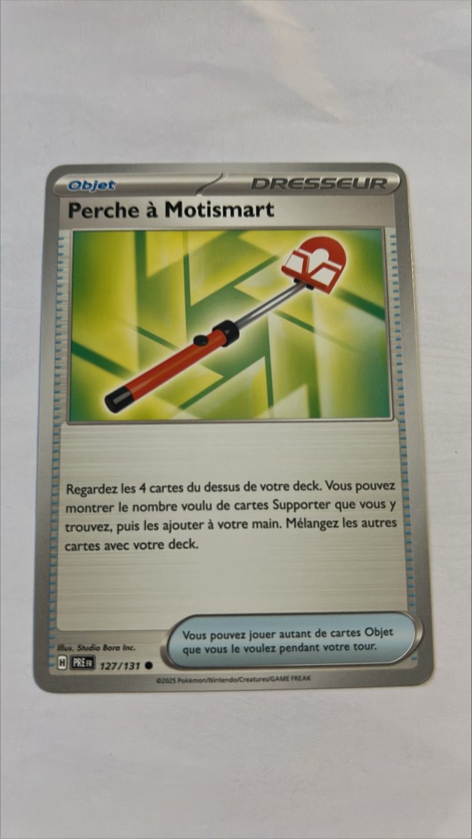 Perche à Motismart 127/131 Evolutions prismatiques