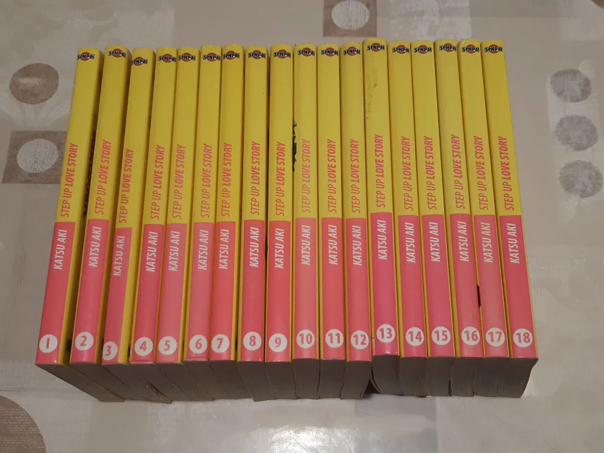 Lot 18 mangas - Step up love story - tomes 1 à 18