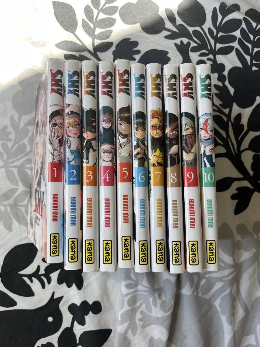 Lot Shy tome 1 à 10