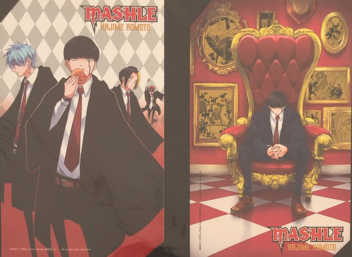Carte Manga Shonen Mashle Kazé Crunchyroll Collection