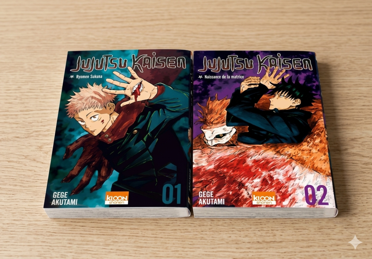 Lot Jujutsu Kaisen Tomes 1 & 2 VF