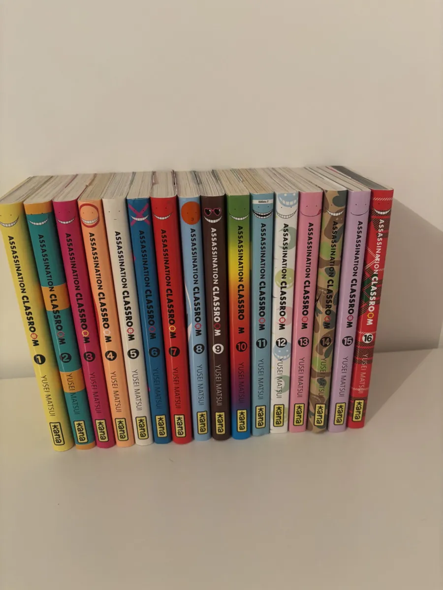 Assassination Classroom - Tomes 1 à 16 - Édition Kana - Bon état
