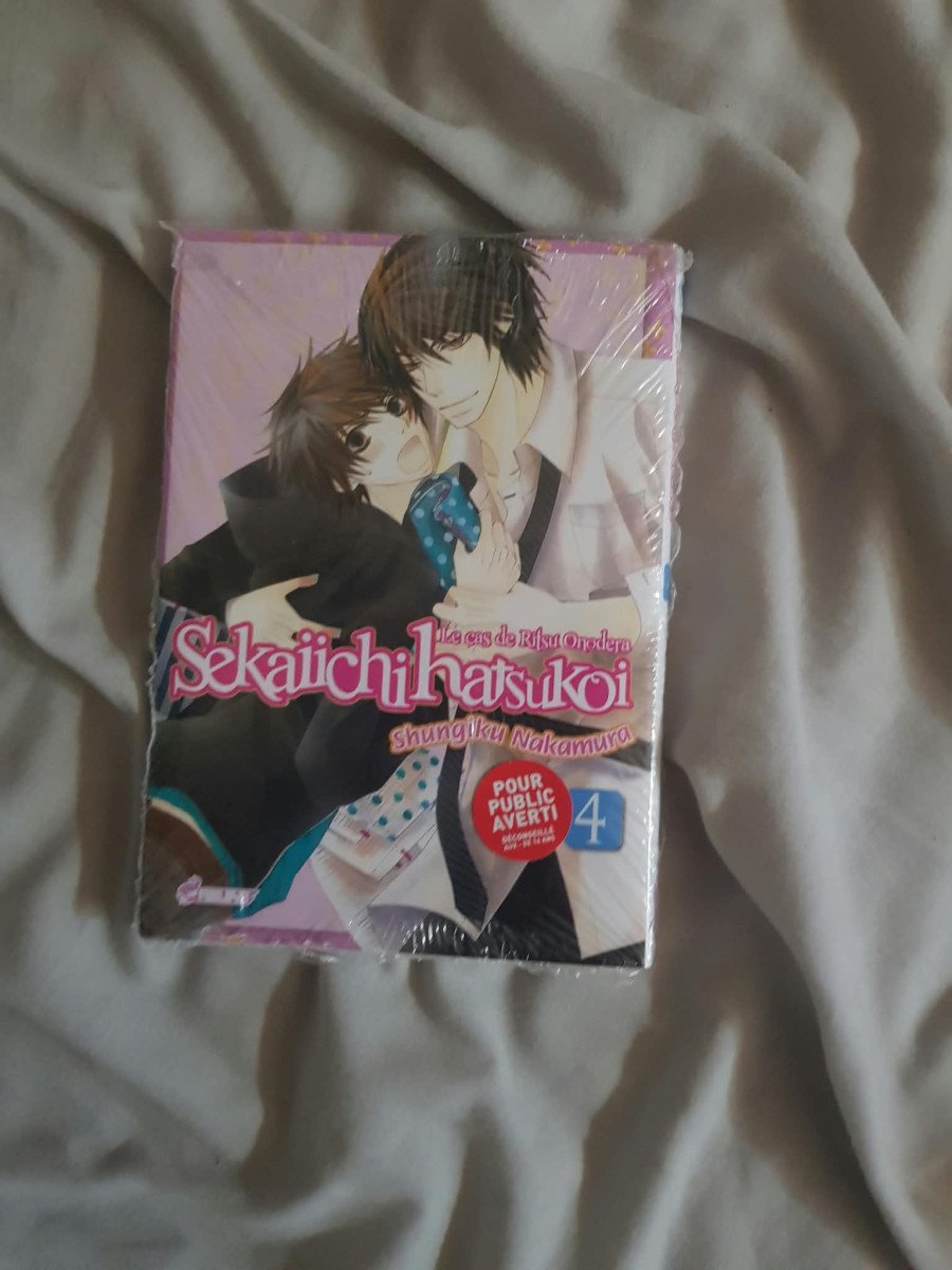 Manga Sekaiichi Hatsukoi Tome 4