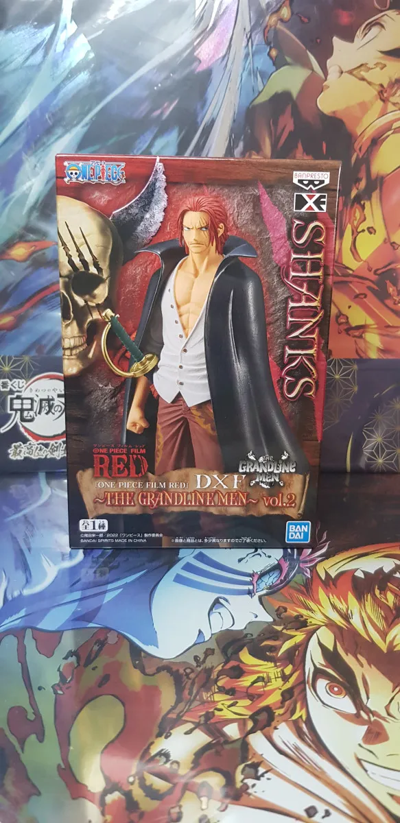 Figurine DXF The Grandline Men Vol 2 - One Piece Film Red - Shanks