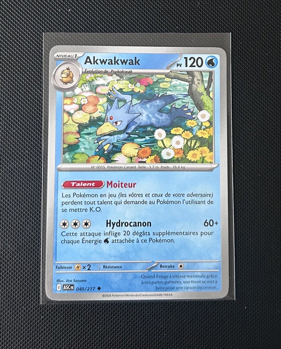 Carte Pokémon - Akwakwak 40/217 - Héros Transcendants