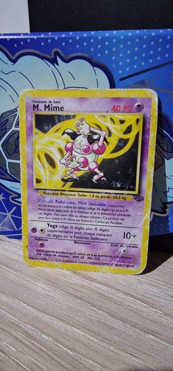 Carte Pokémon M. Mime Jungle