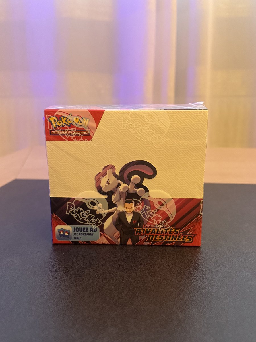 Pokémon Display Rivalités Destinées Écarlate et Violet EV10 Neuf Français