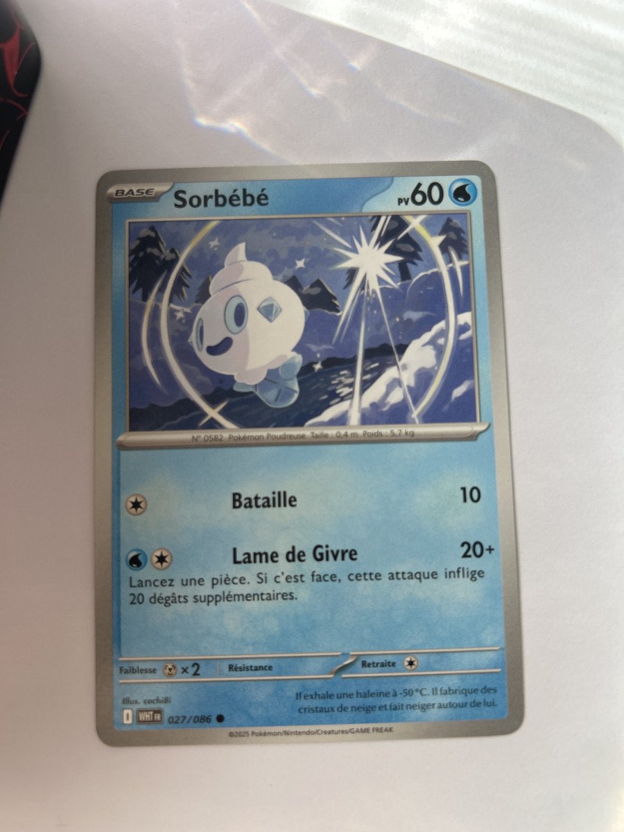 Sorbebe 27/86 Flamme blanche
