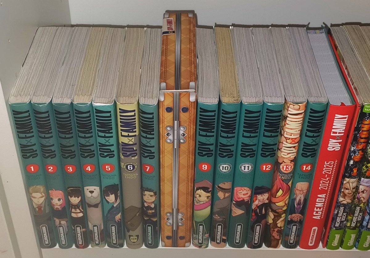 🔍 Spy X Family : 1à14 + Agenda (sur 15)