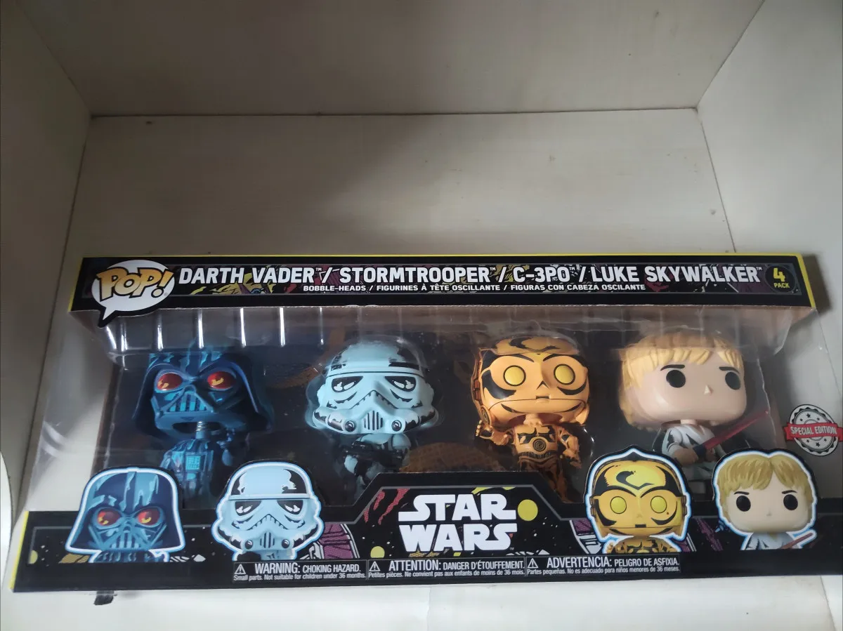 Funko Pop! Star Wars – Pack de 4 figurines (Édition spéciale)