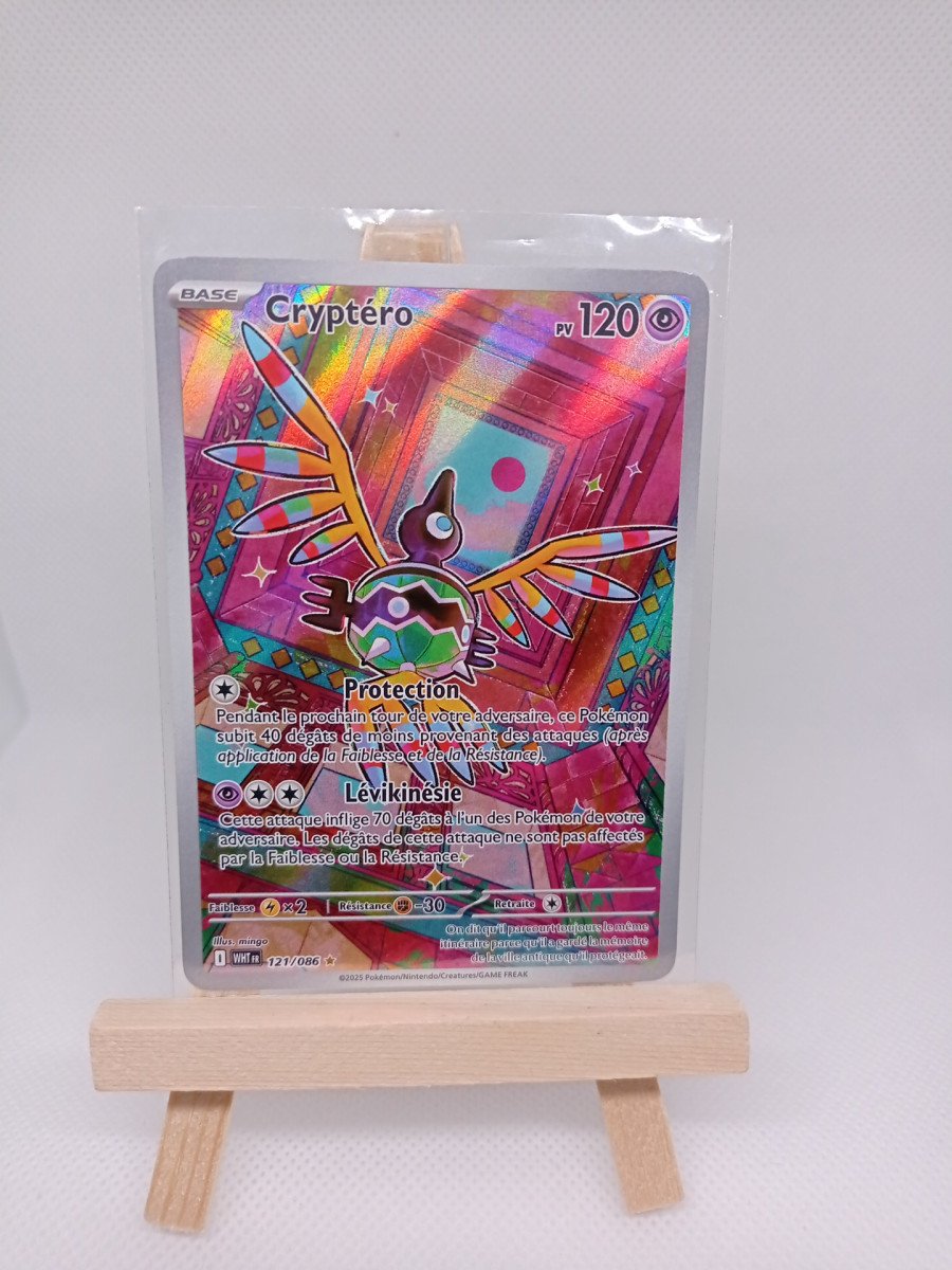 Carte pokémon cryptéro