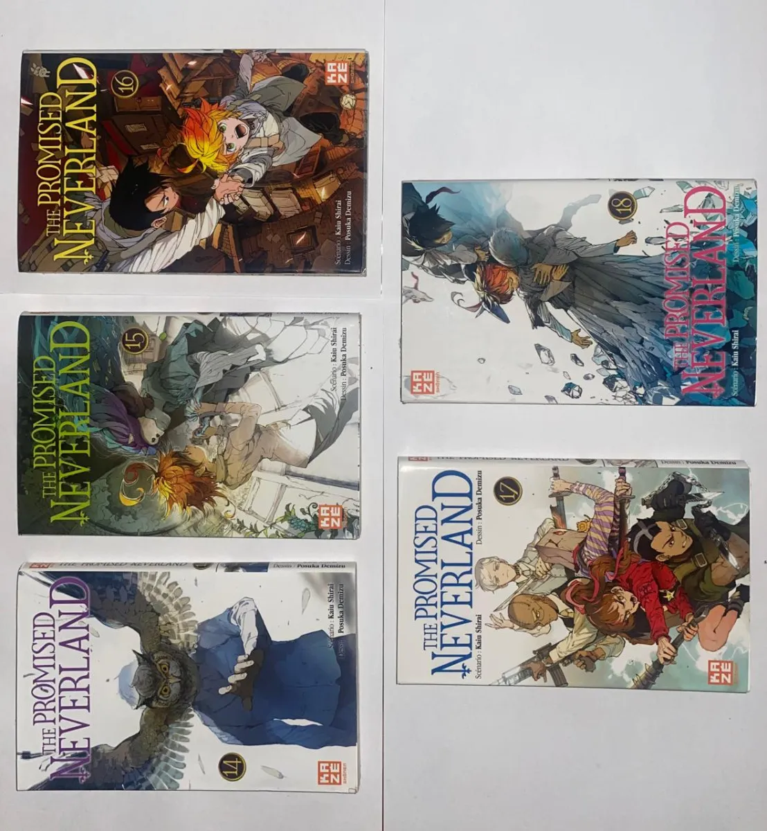 Lot tome 6-18 manga The Promised Neverland
