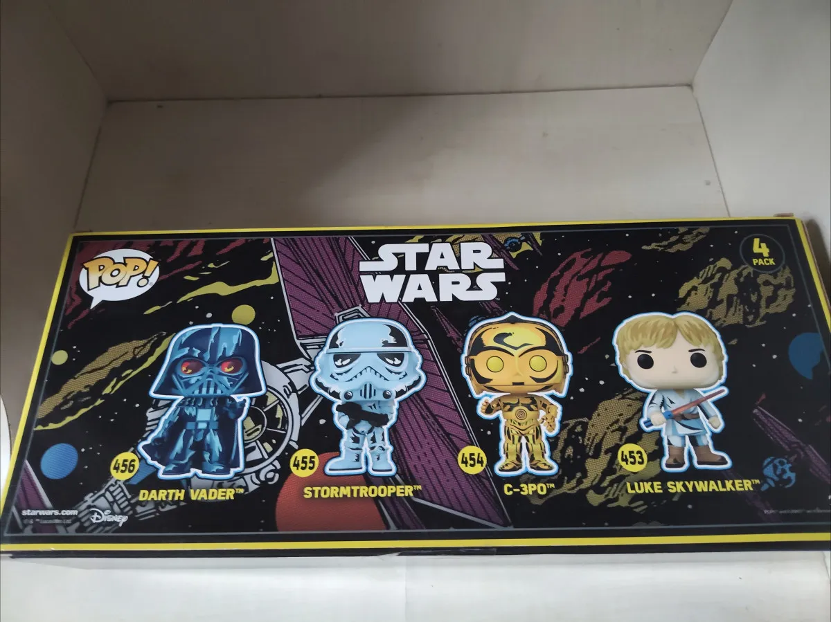 Funko Pop! Star Wars – Pack de 4 figurines (Édition spéciale)