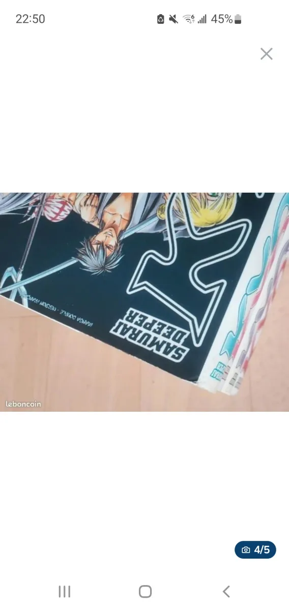 Lot édition double Samurai Deeper Kyo