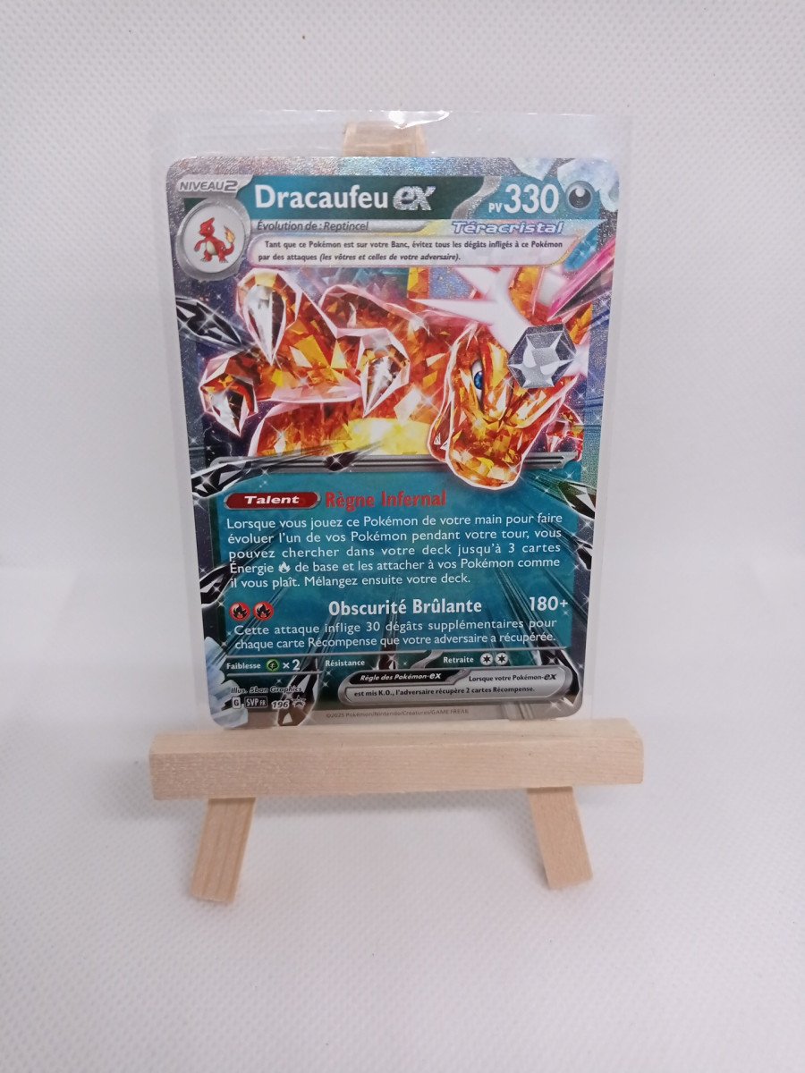 Carte pokémon Dracaufeu ex