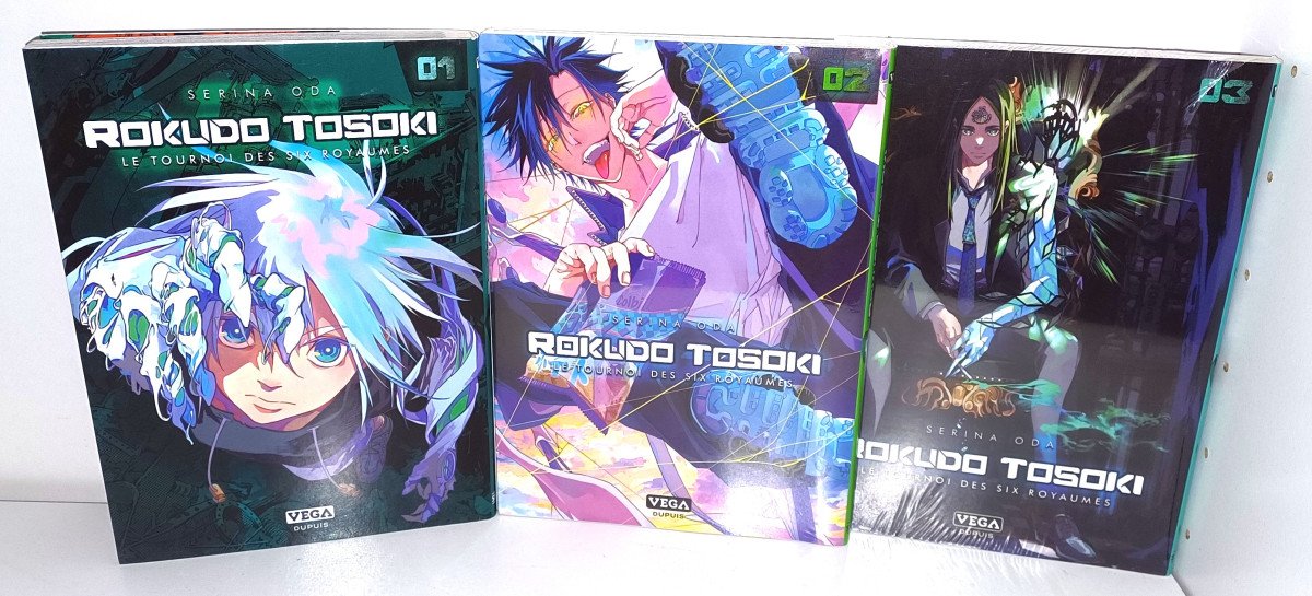 💥Rokudo Tosaki : 1à4 (intégrale)