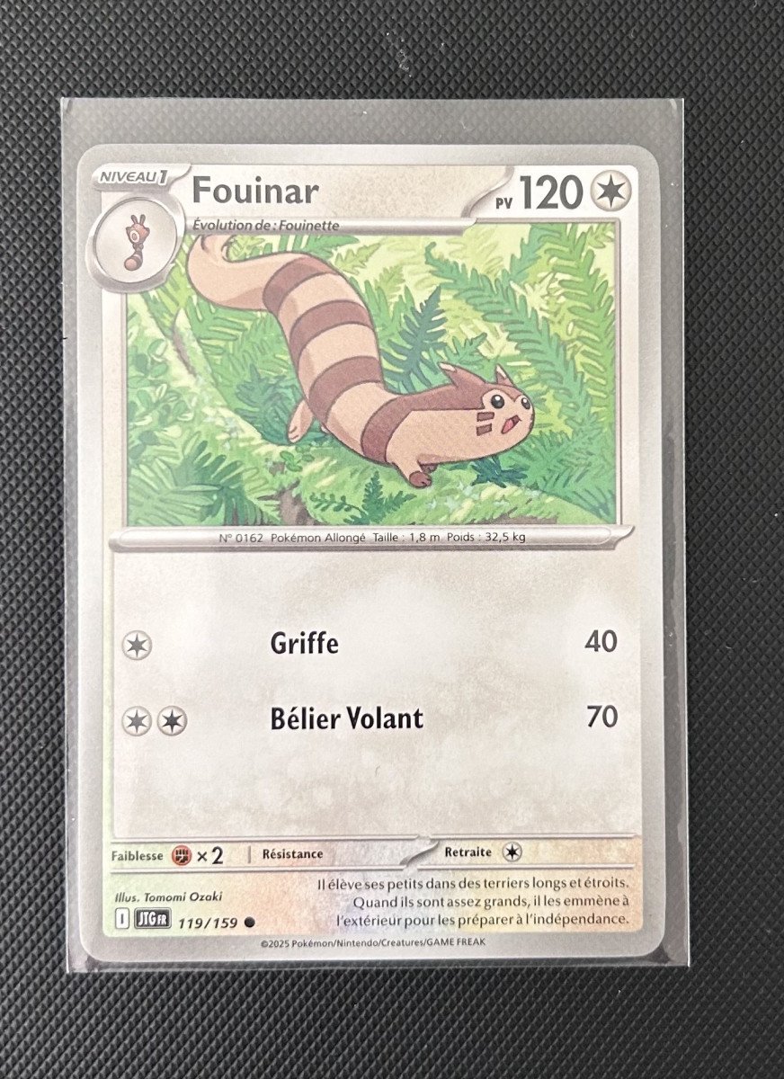 Carte Pokémon - Fouinar 119/159 - Aventure Ensemble