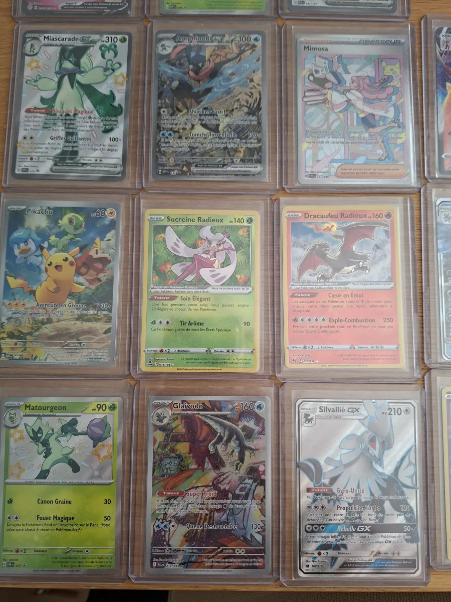 Carte pokemon en tout genre