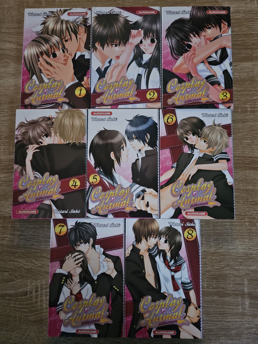 🔥[RARE]Cosplay Animal T1 à T8 - 1e Édition - Manga Épuisé (OOP)