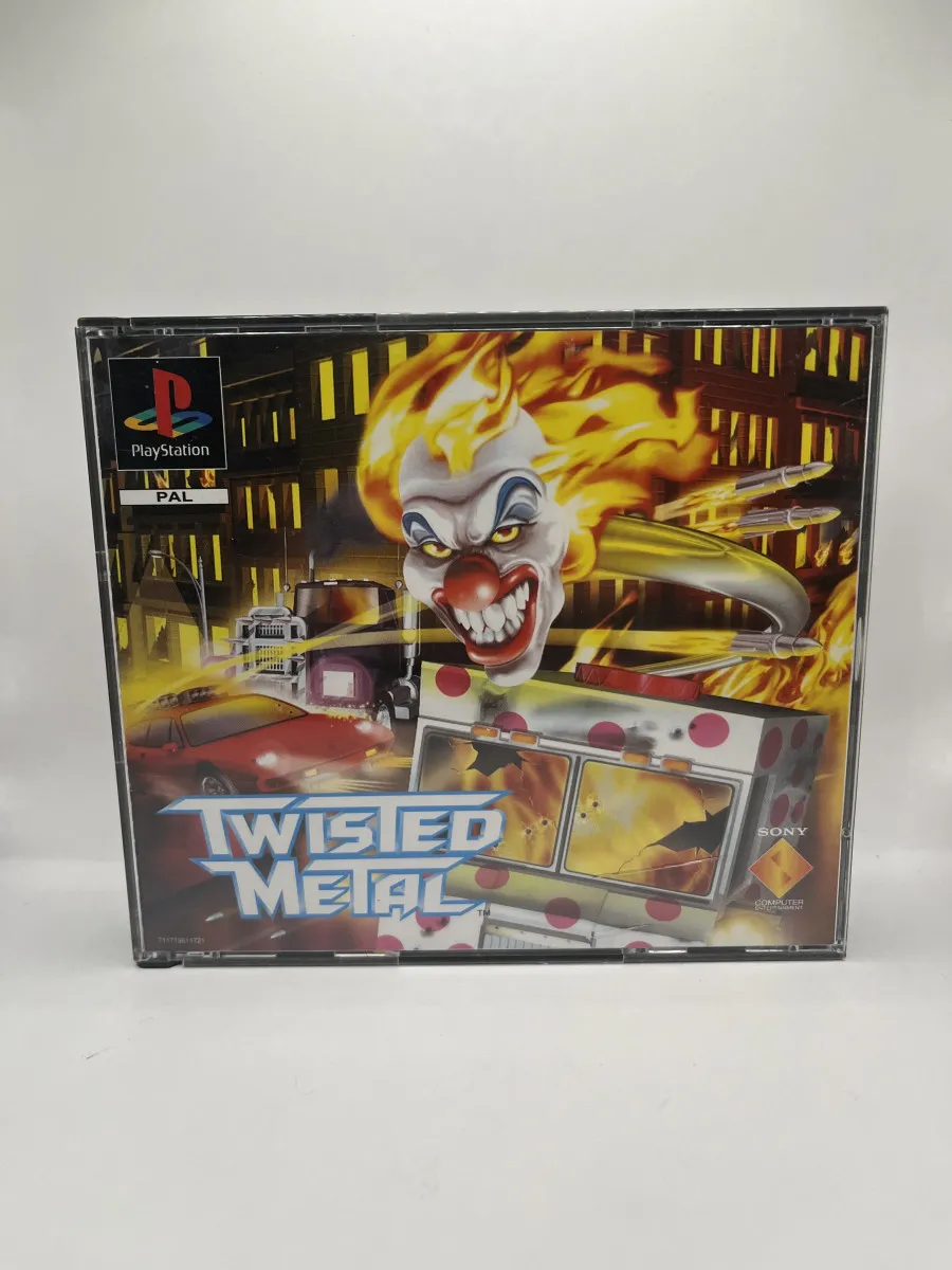 Twisted Metal Big Box PS1 Sony PlayStation - Pal Cib Complet Tested