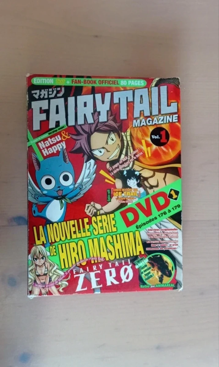Fairytail magazine DVD vol 1